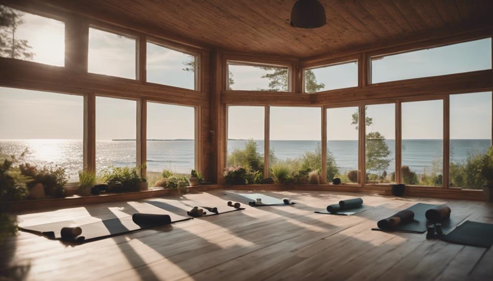 eco friendly yoga accommodations