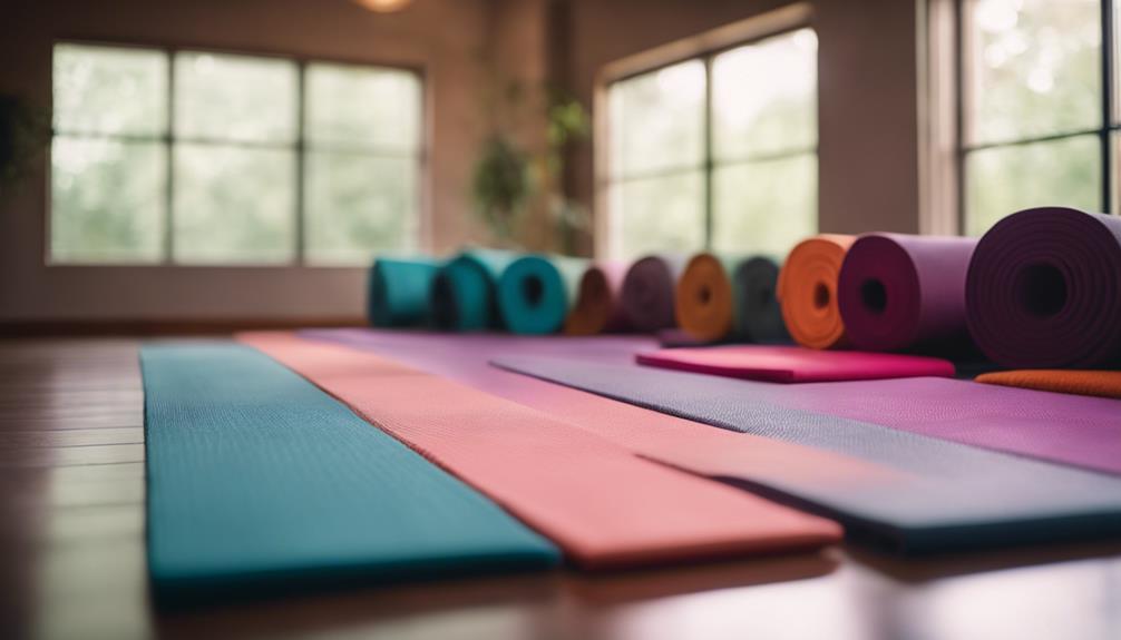 essential yoga mats available