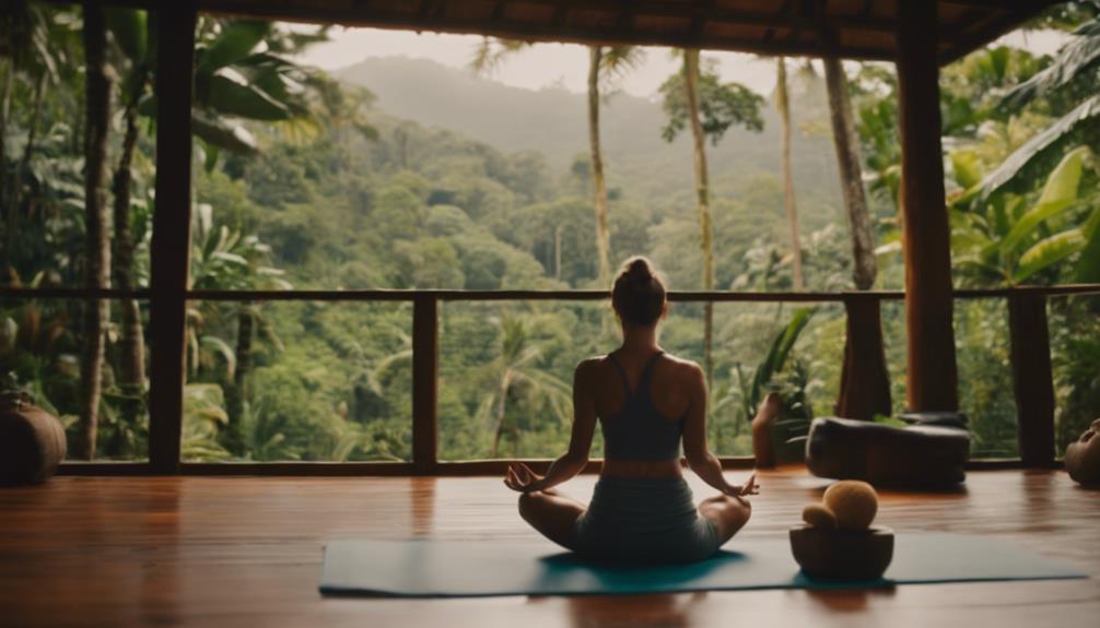 peaceful yoga retreat in costa rica